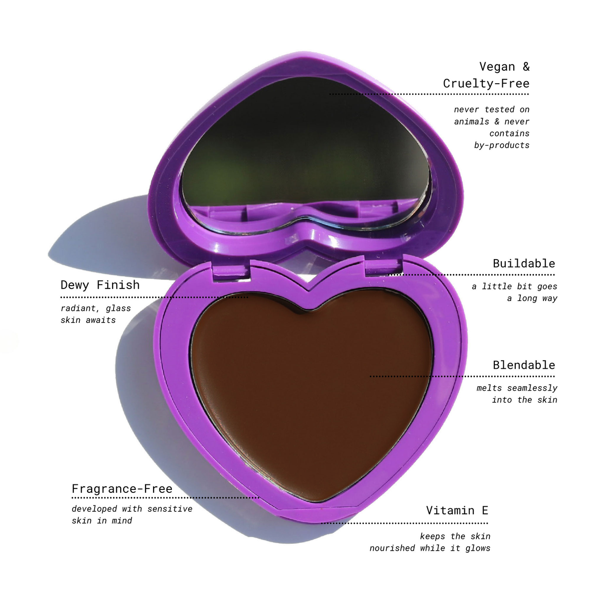 Candy Paint Cream Bronzer from Half Caked - Multi-Use Cream Color for Eyes, Lips and Cheeks