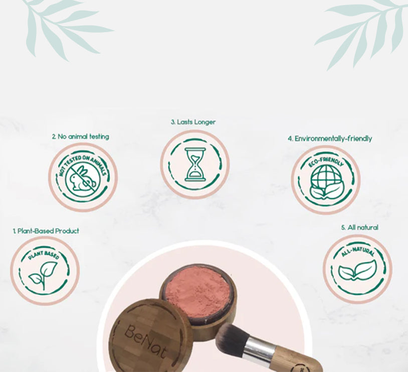 Blush Loose Powder from BeNat