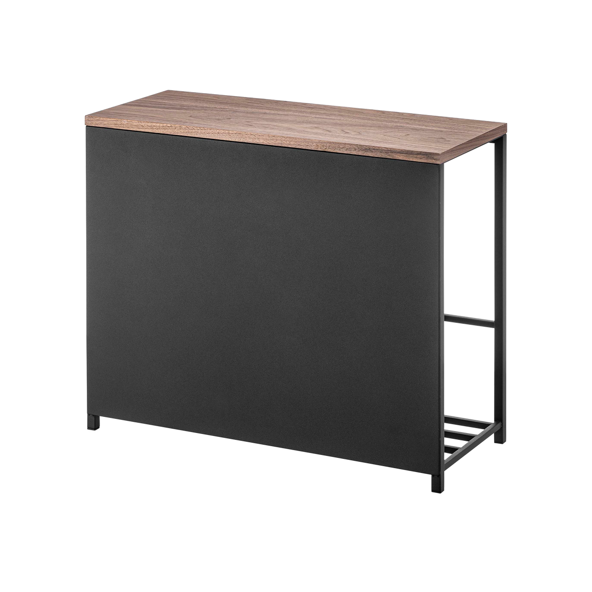 Entryway Storage Organizer & Bench (18" H)  - Steel + Wood from Yamazaki Home