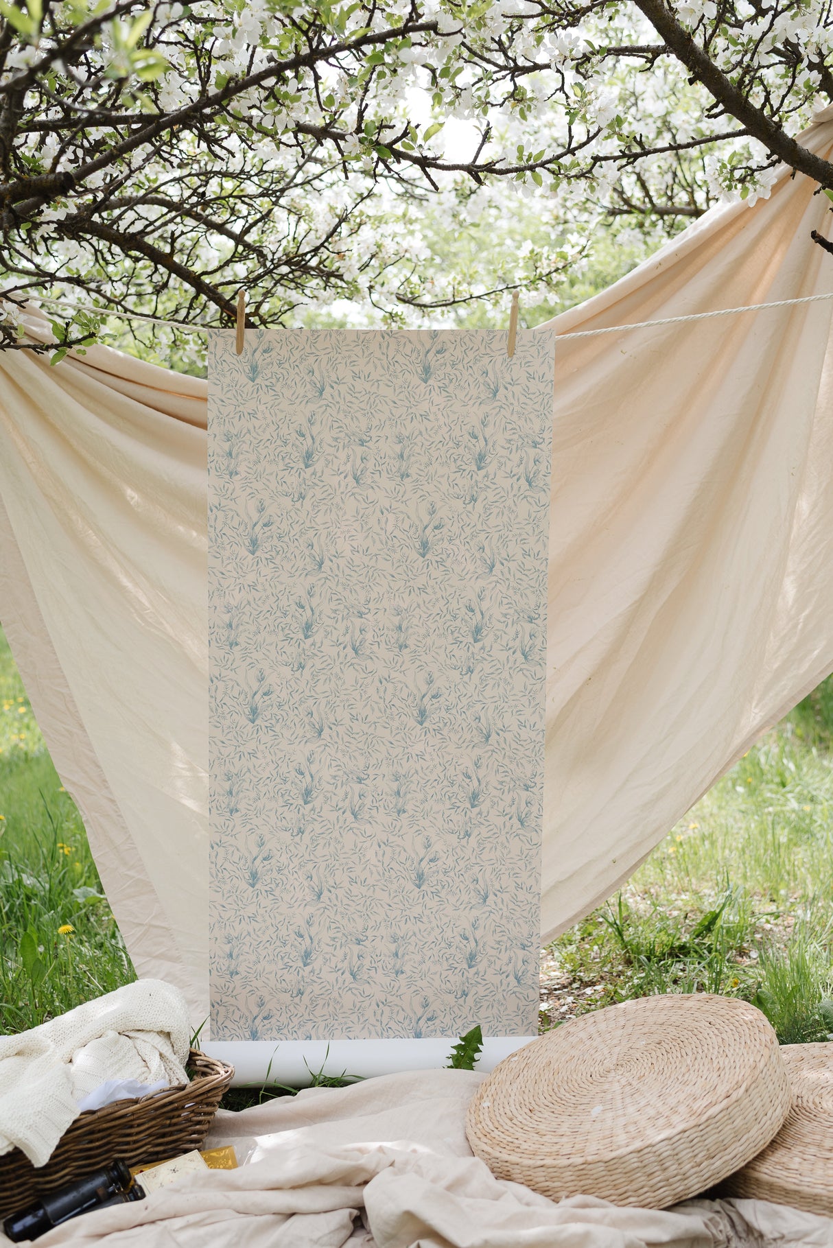 Austen Wallpaper by Of Lilies and Fields from Loomwell Home Goods