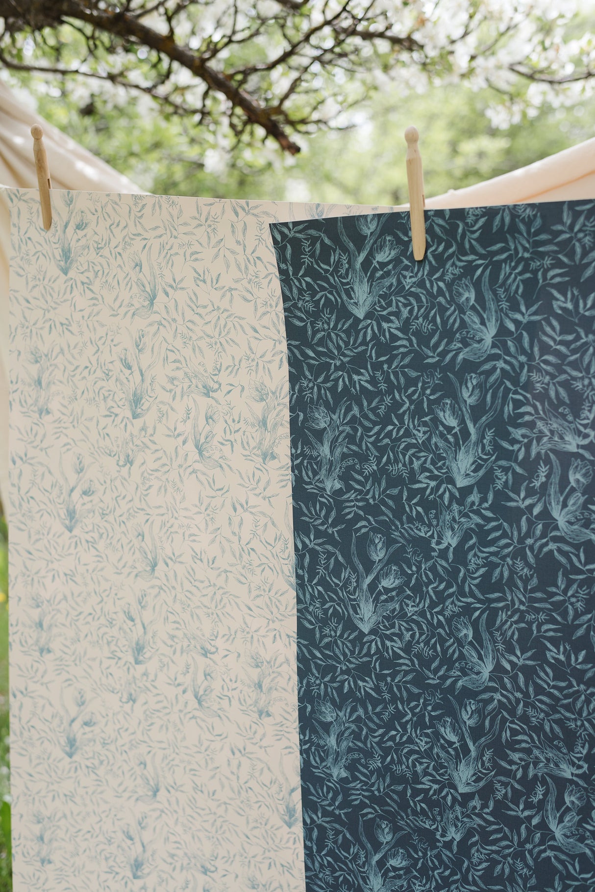 Austen Wallpaper by Of Lilies and Fields from Loomwell Home Goods