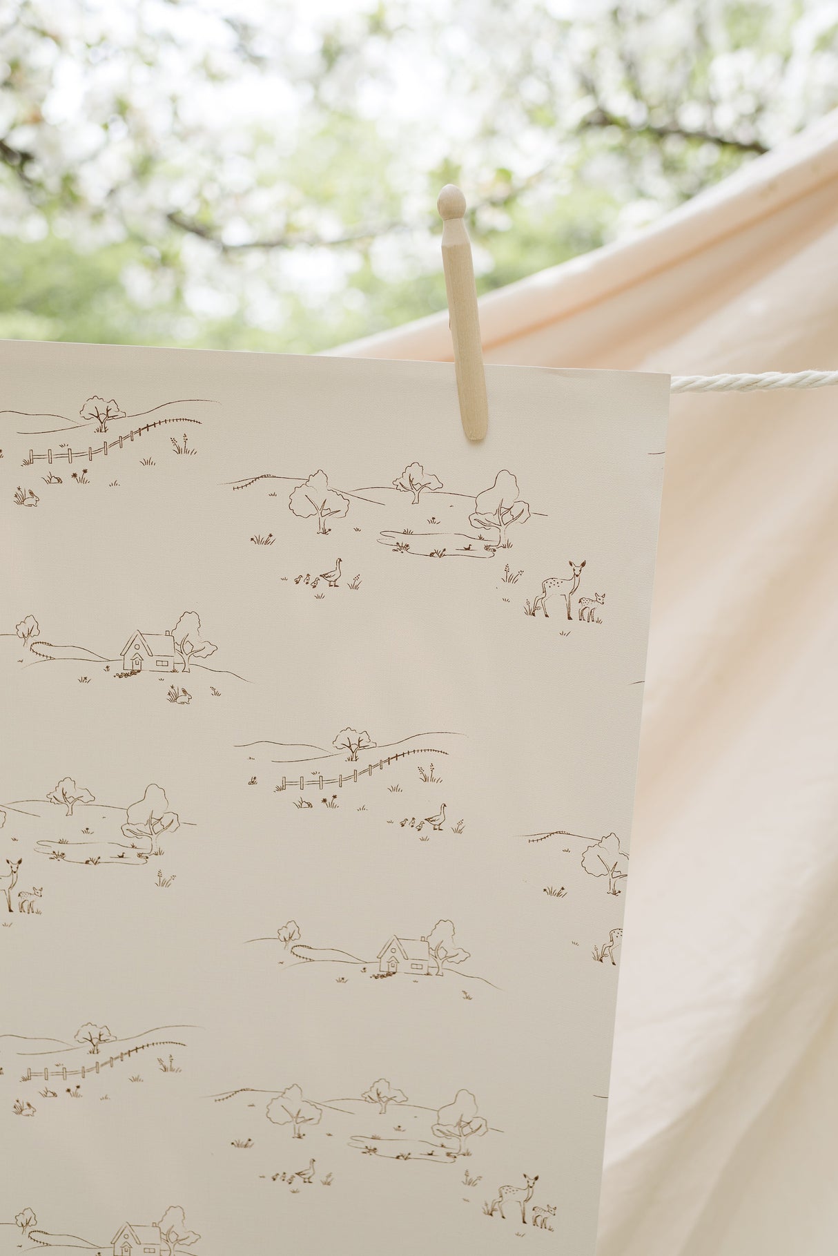 Bennet Wallpaper by Of Lilies and Fields from Loomwell Home Goods