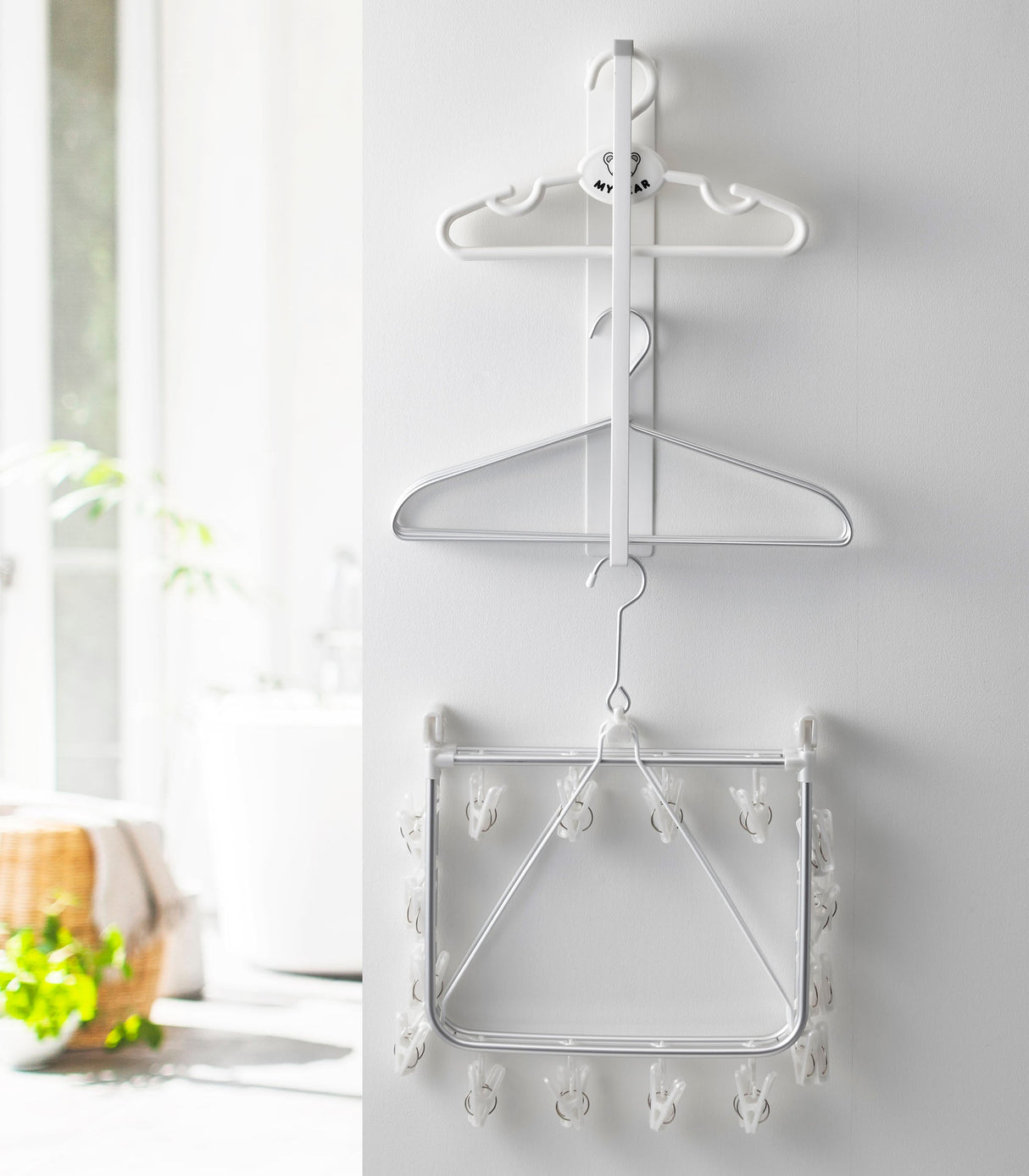 Magnetic Clothes Hanger Organizer - Steel from Yamazaki Home