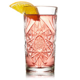 Libbey Hobstar Cooler Glasses, 16-ounce, Set of 4 from Libbey