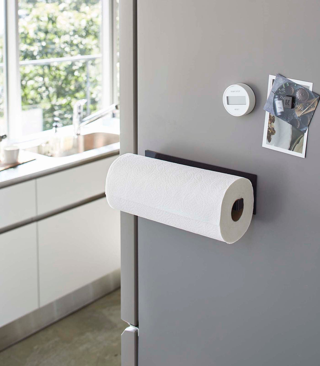 Magnetic Paper Towel Holder - Steel from Yamazaki Home