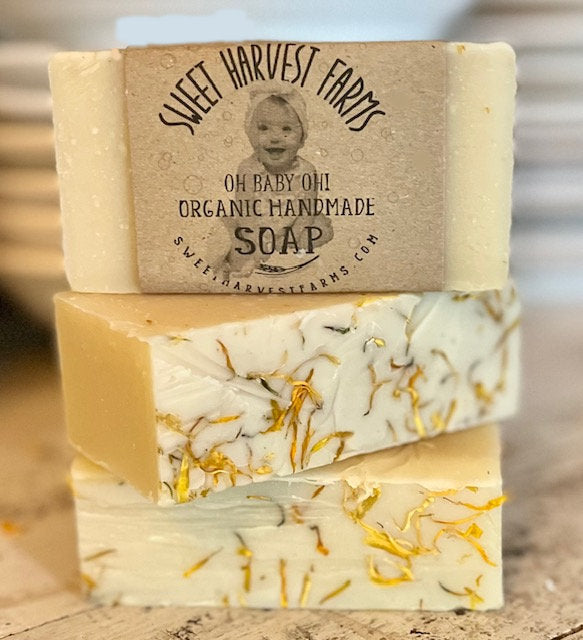 Oh Baby Oh - Organic Baby Soap and Shampoo Bar from Sweet Harvest Farms
