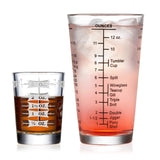 Libbey Mixologist Essentials 2-Piece Measuring Glass Set from Libbey
