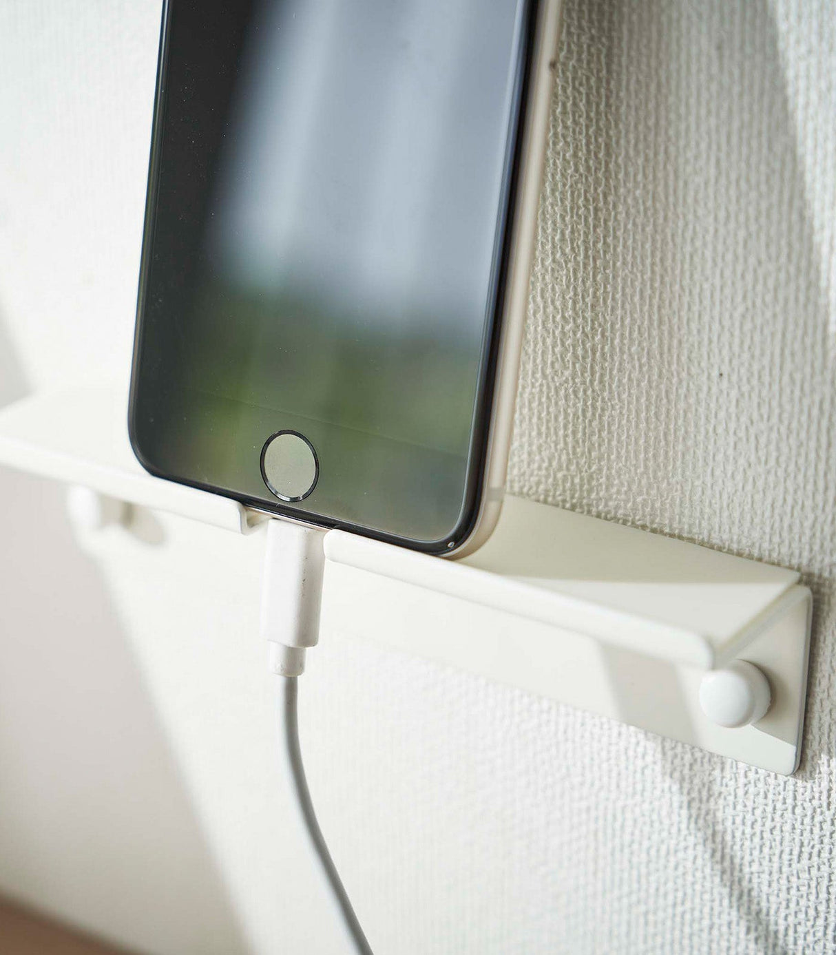 Wall-Mounted Phone Holder - Steel from Yamazaki Home