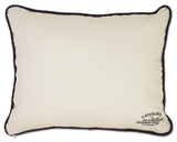 Oklahoma State University Collegiate Hand-Embroidered Pillow from Quirks!