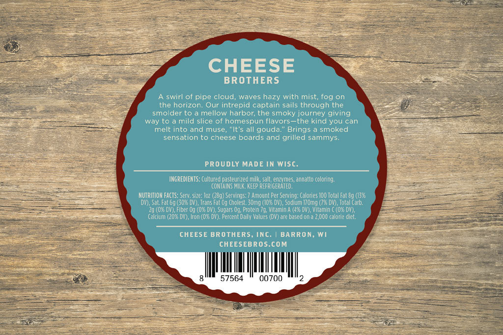 Smoked Gouda from Cheese Brothers, Inc.