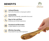 Mediterranean Olive Wood Butter Knife from Choixe