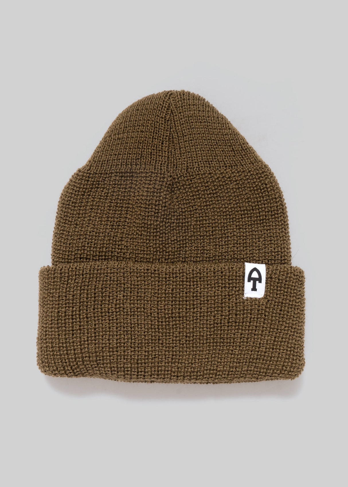 Merino Cardigan Stitch Beanie from American Trench