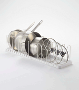 Adjustable Pot Lid Organizer - Steel from Yamazaki Home