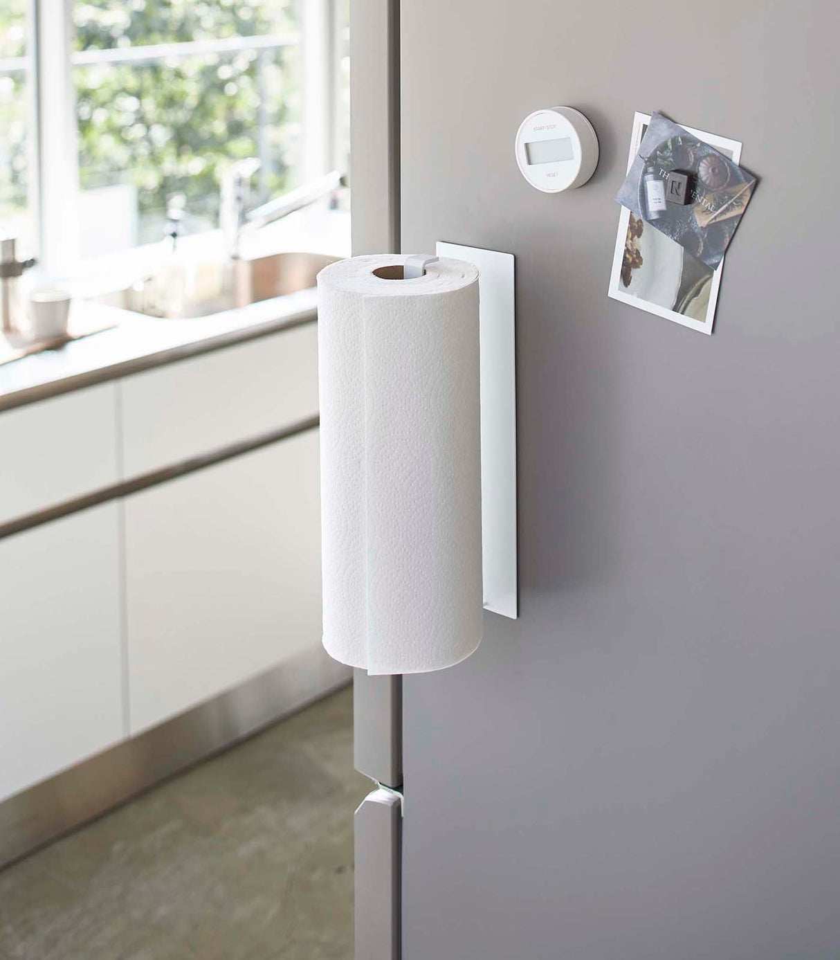 Magnetic Paper Towel Holder - Steel from Yamazaki Home
