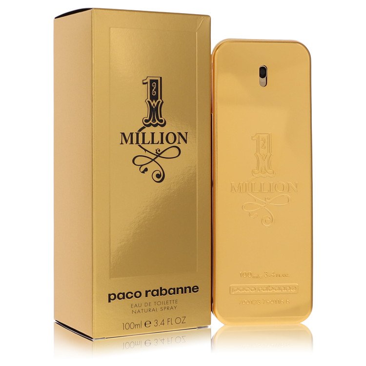 1 Million by Paco Rabanne Eau De Toilette Spray 3.4 oz for Men from Avera Group