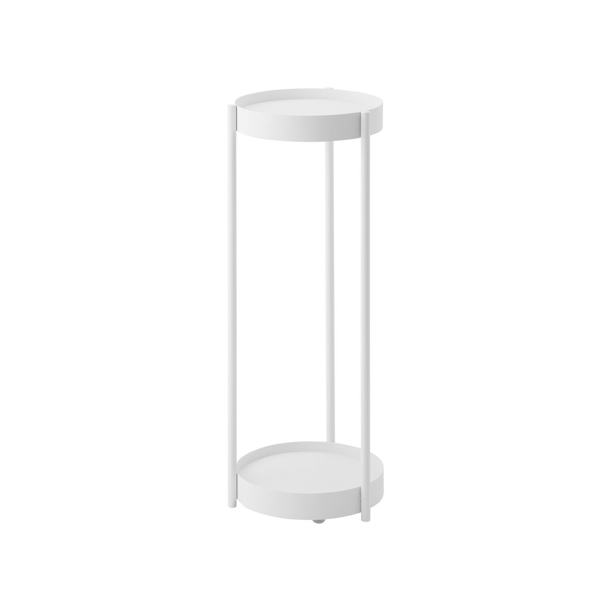 Two-Tier Rolling Plant Stand (28" H)  - Steel from Yamazaki Home