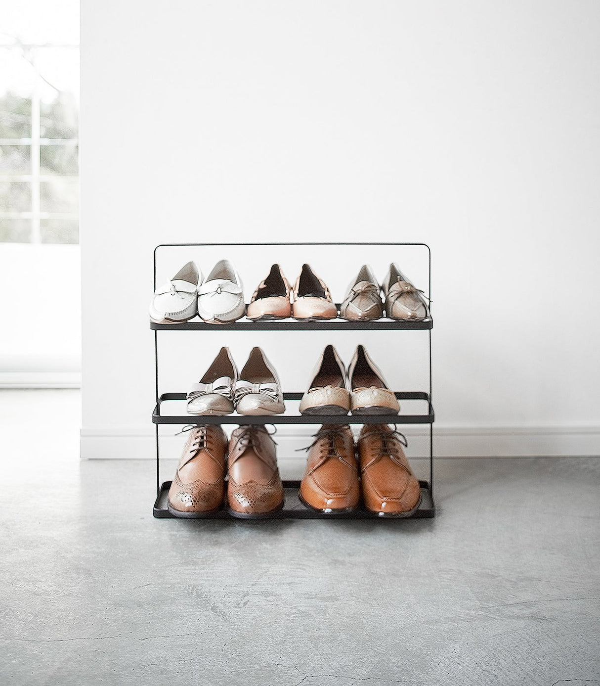 Shoe Rack (18" H)  - Steel from Yamazaki Home