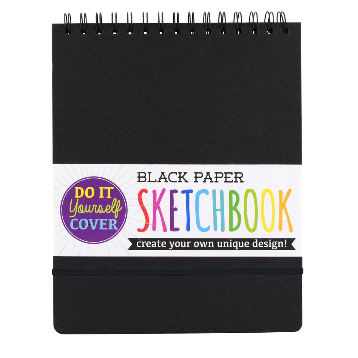 Black DIY Cover Sketchbook - Large from Legacy Toys