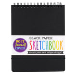 Black DIY Cover Sketchbook - Large from Legacy Toys