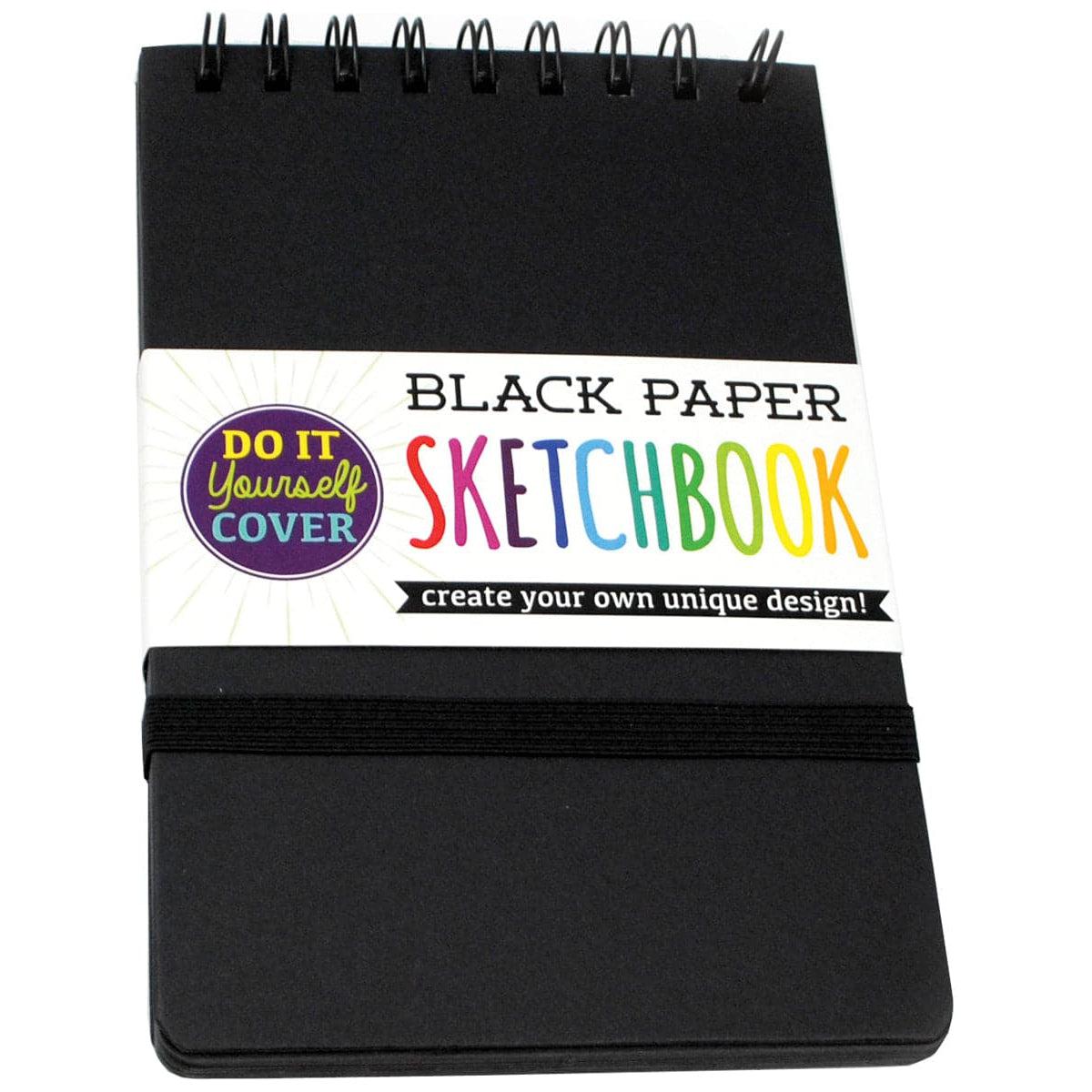 Black DIY Cover Sketchbook - Small from Legacy Toys