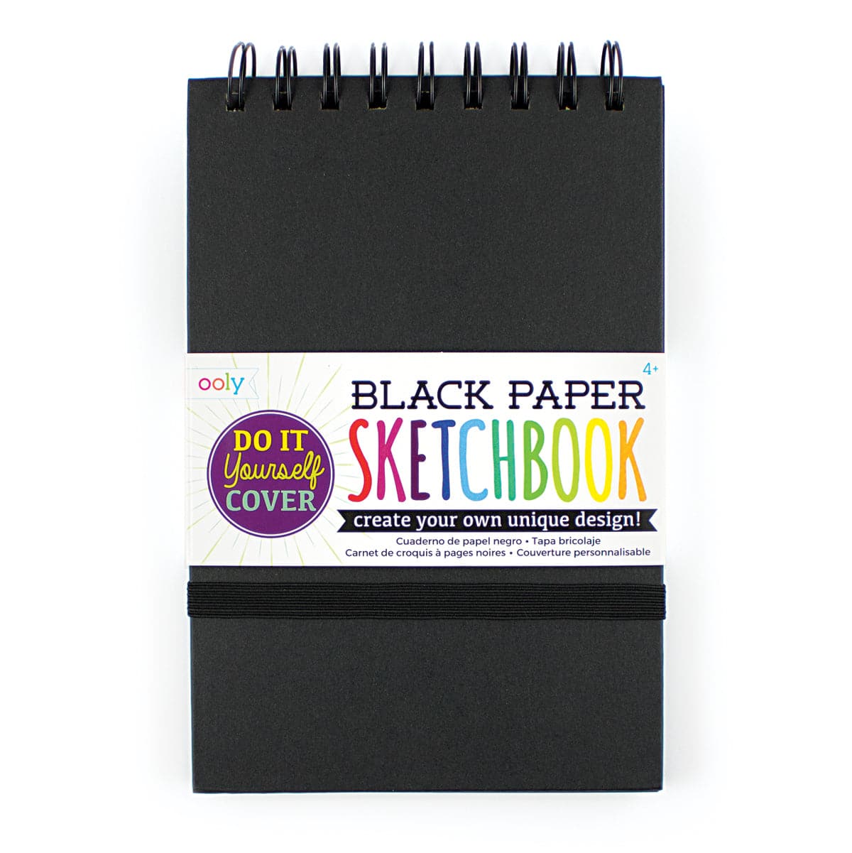 Black DIY Cover Sketchbook - Small from Legacy Toys