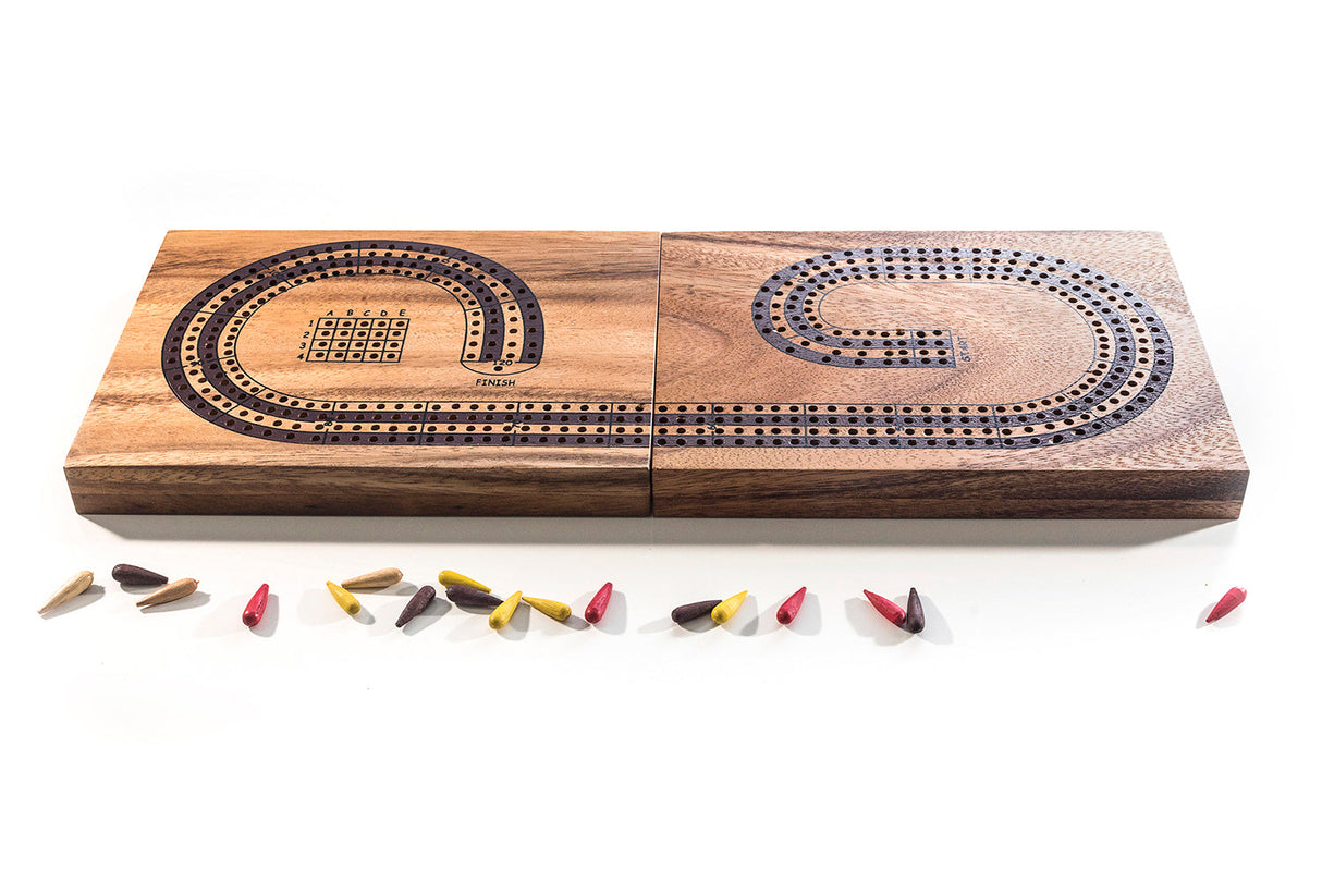 4 Track Cribbage Board from Kubiya Games