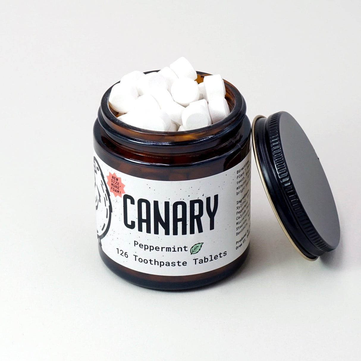 Peppermint Toothpaste Tablets from Canary