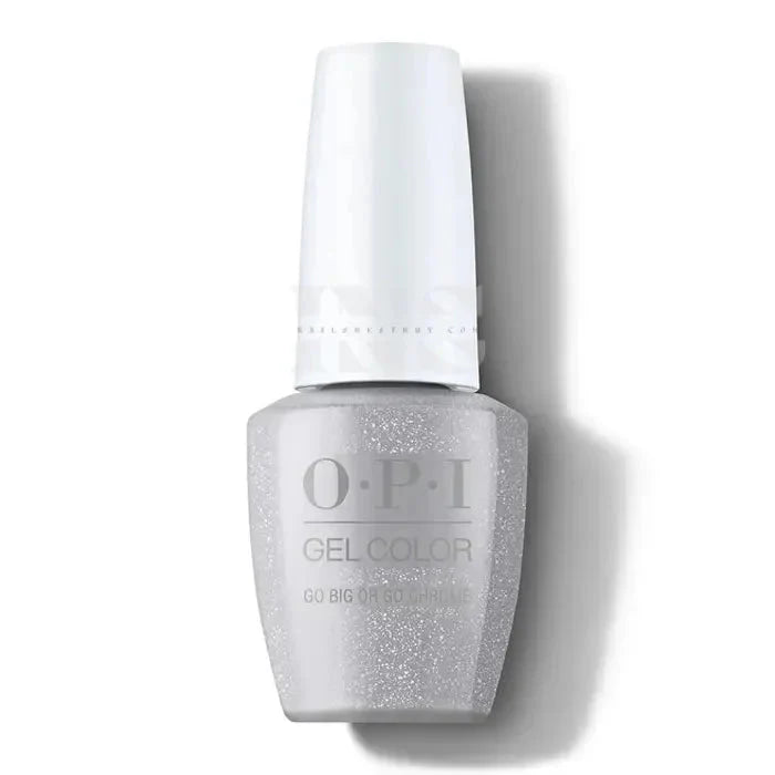 OPI Gel Color - Jewel Be Bold Holiday 2022 - Go Big or Go Chrome GC HPP01 From iNAIL SUPPLY
