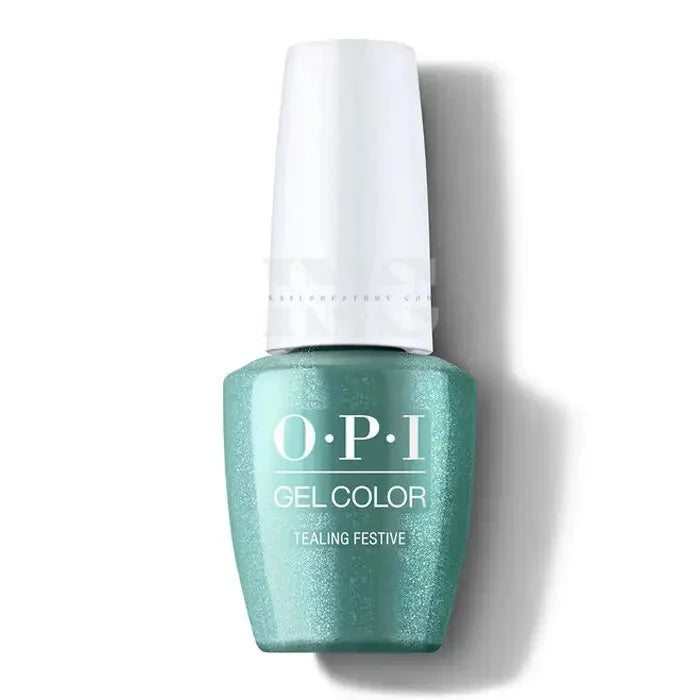 OPI Gel Color - Jewel Be Bold Holiday 2022 - Tealing Festive GC HPP03 From iNAIL SUPPLY
