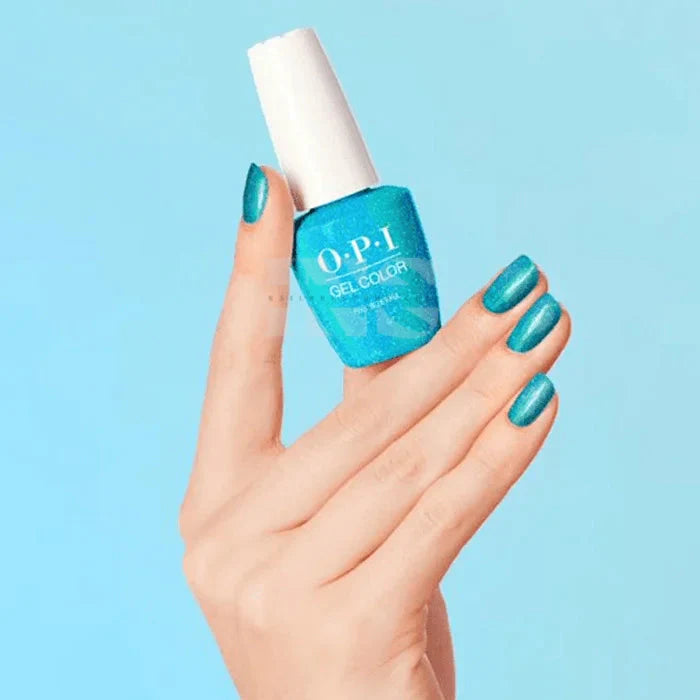 OPI Gel Color - Power Of Hue Summer 2022 - Feel Bluetiful GC B008 from iNAIL SUPPLY