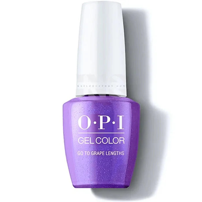 OPI Gel Color - Power Of Hue Summer 2022 - Go to Grape Lengths GC B005 from iNAIL SUPPLY