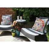 Orange County Hand-Embroidered Pillow from Quirks!
