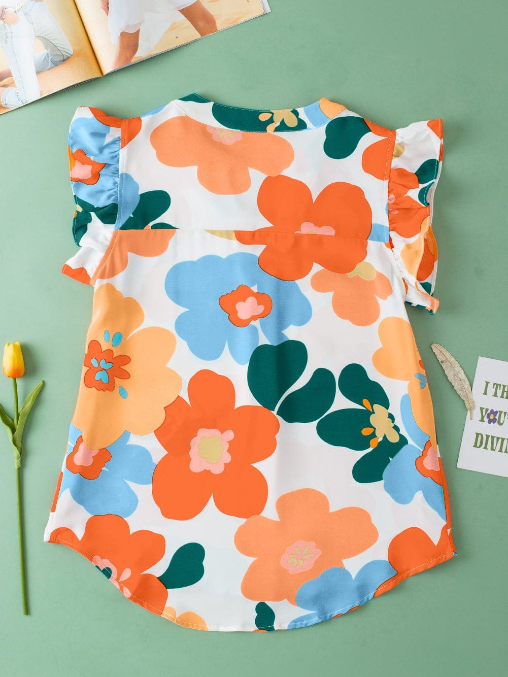 Beach Ready Floral Top from MsDressly