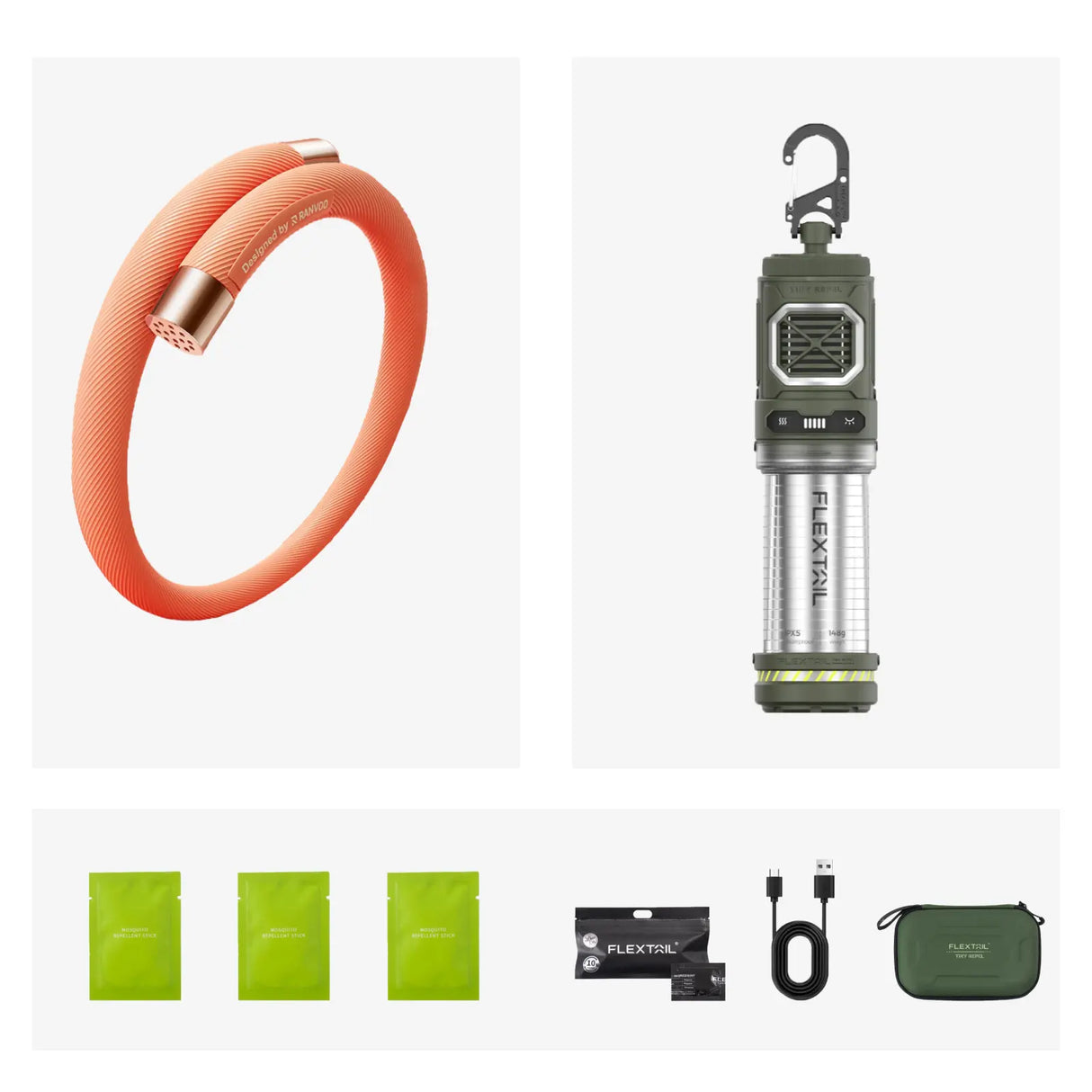 Natural Essential Oil Mosquito Repellent Bracelet from Cool Gadget