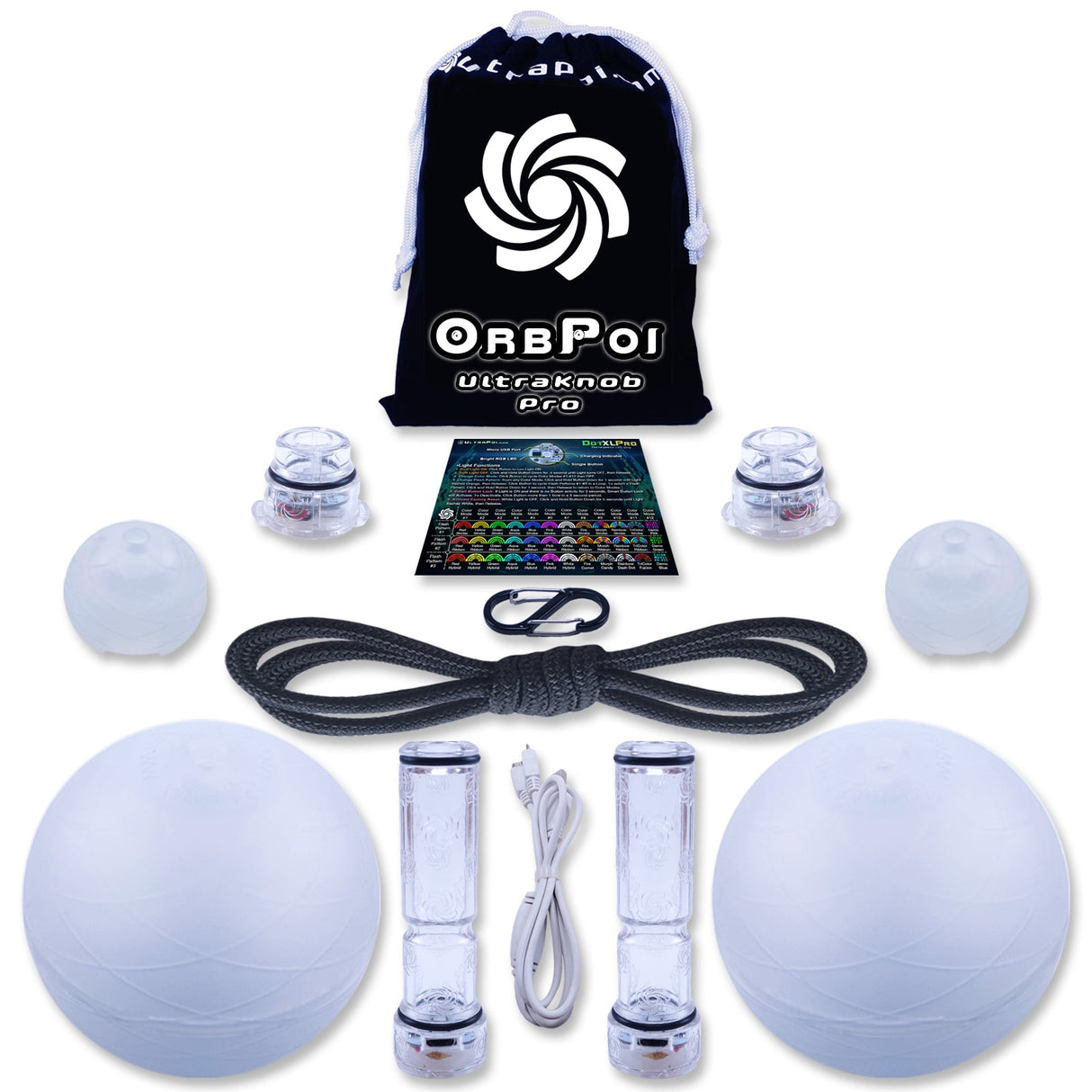 OrbPoi w/ LED UltraKnob Pro From Ultrapoi