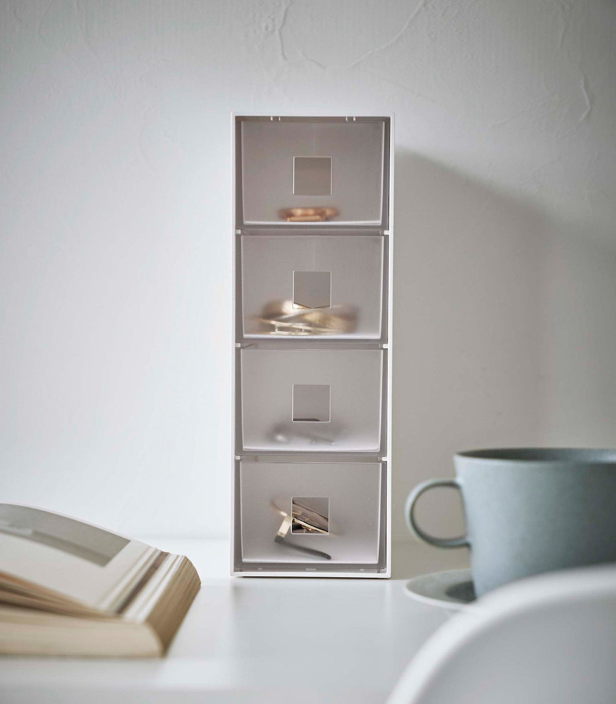 Storage Tower with Drawers from Yamazaki Home