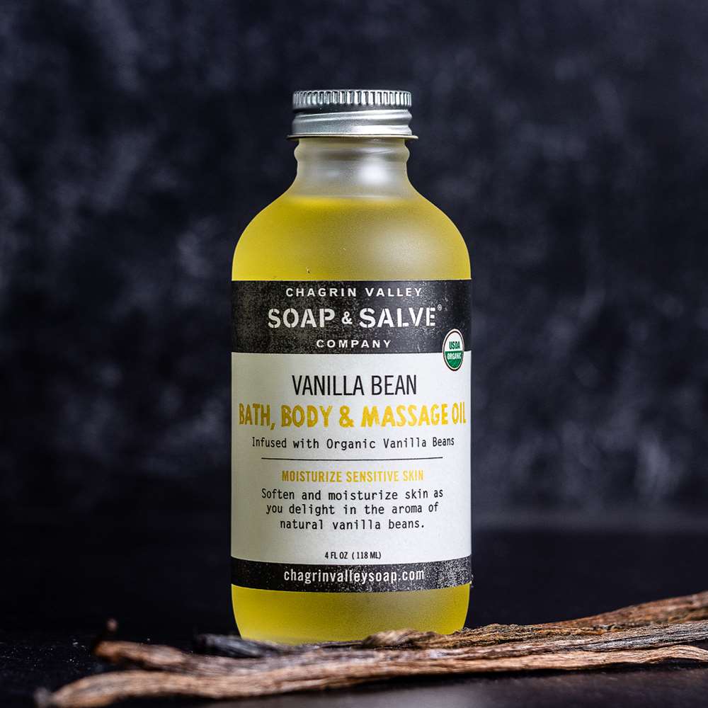 Bath & Body Oil: Vanilla Bean from Chagrin Valley Soap & Salve