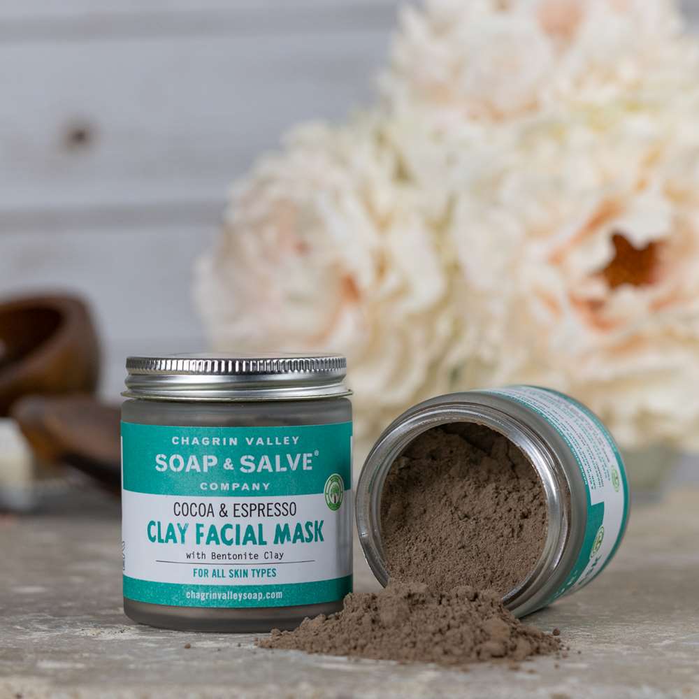 Clay Face Mask: Cocoa & Espresso from Chagrin Valley Soap & Salve