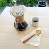 Organic Reusable Coffee Filters: Cone #4 from Marley's Monsters