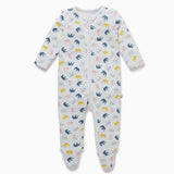 Little Elephant Zip-Up Sleepsuit - Elephant from Manymoons