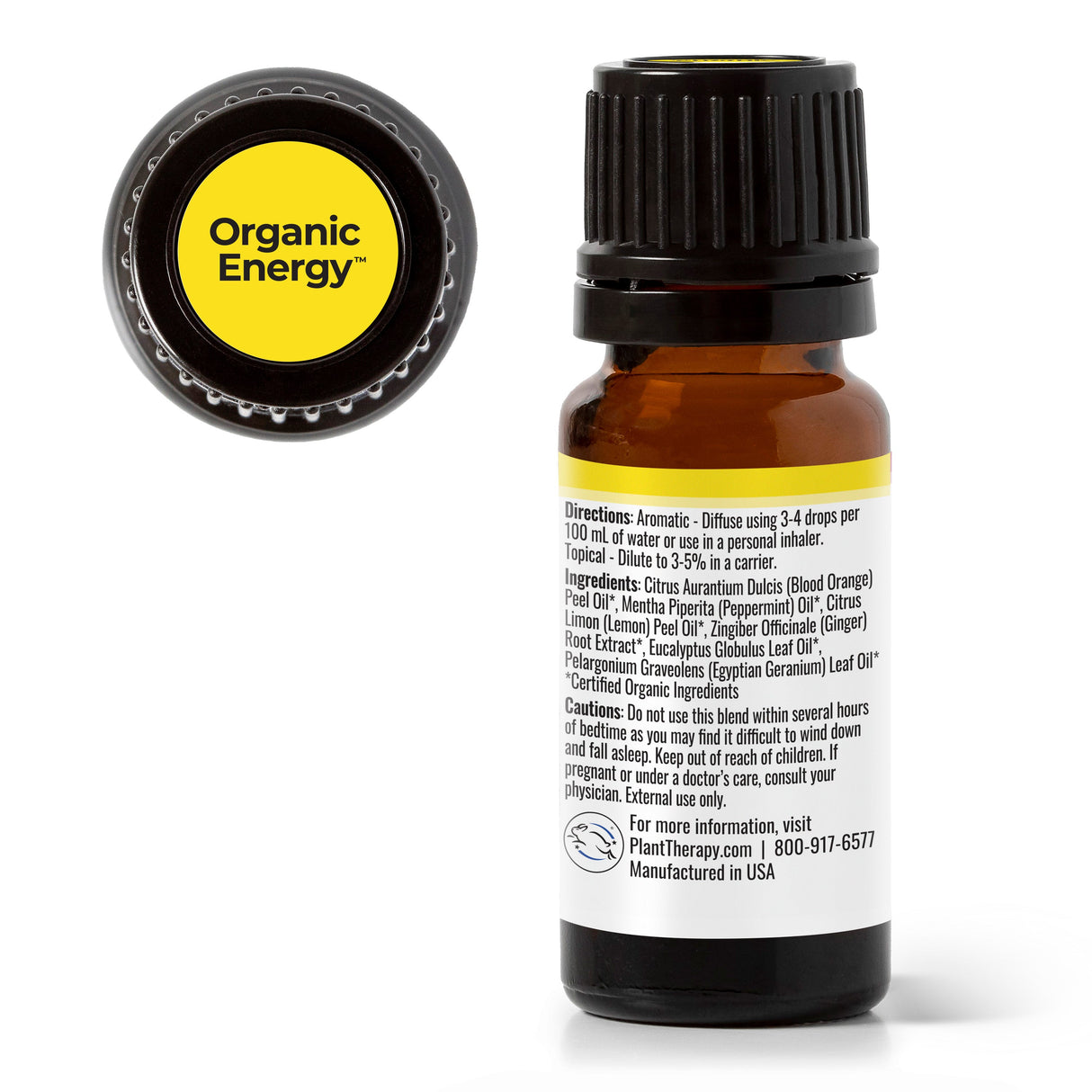 Organic Energy Essential Oil Blend from Plant Therapy
