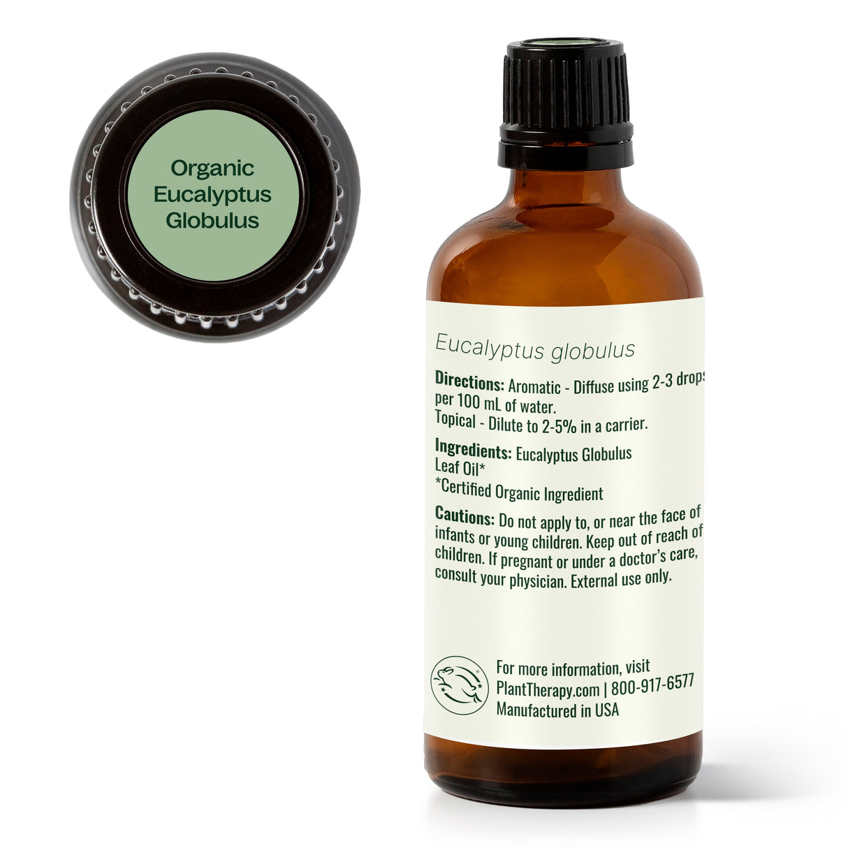 Organic Eucalyptus Globulus Essential Oil from Plant Therapy