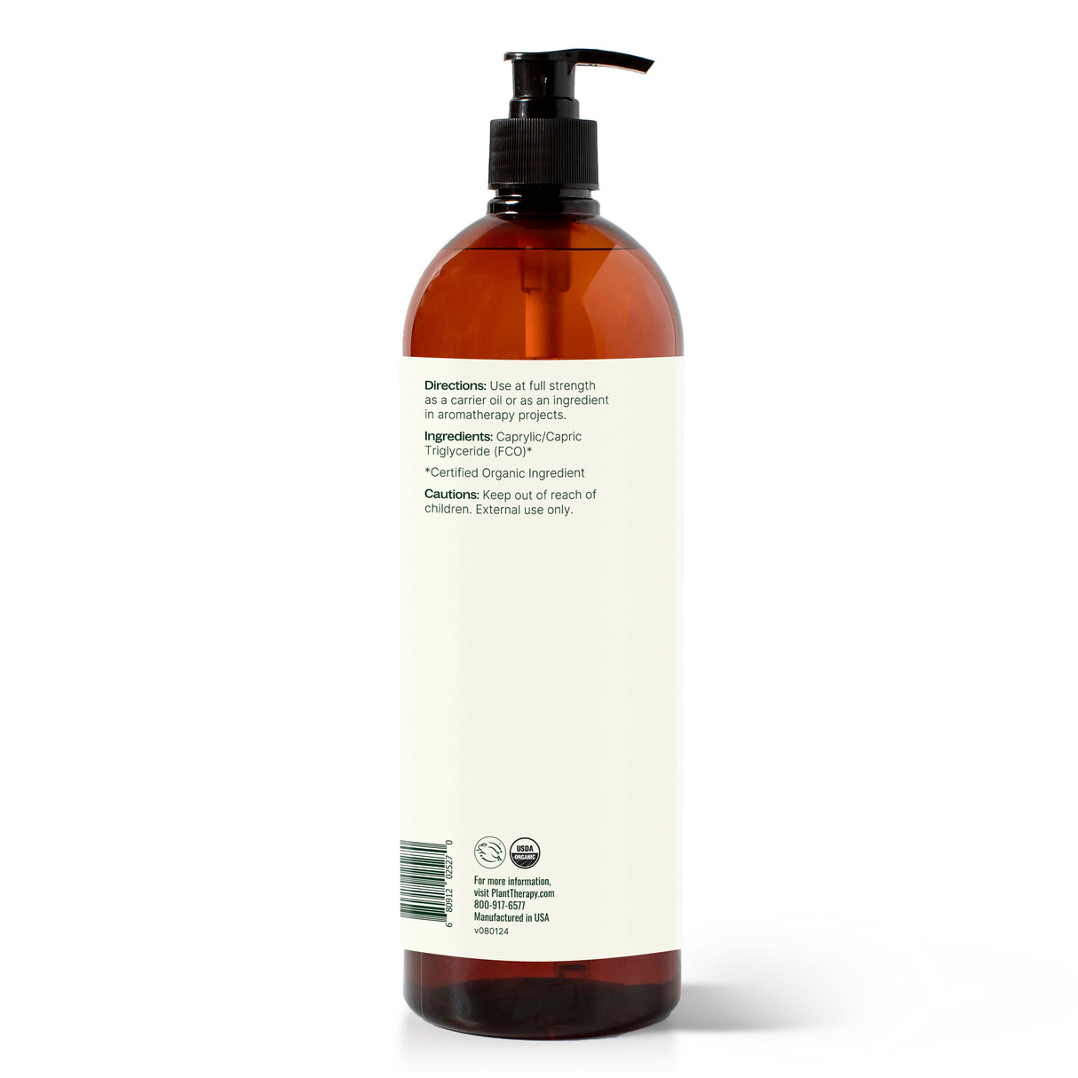 Organic Fractionated Coconut Carrier Oil from Plant Therapy