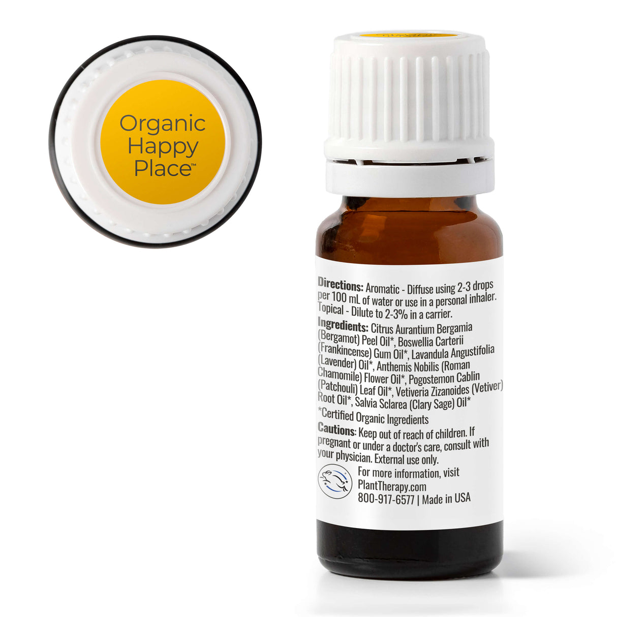 Organic Happy Place™ Essential Oil Blend from Plant Therapy