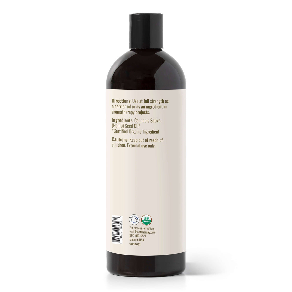 Organic Hemp Seed Carrier Oil from Plant Therapy
