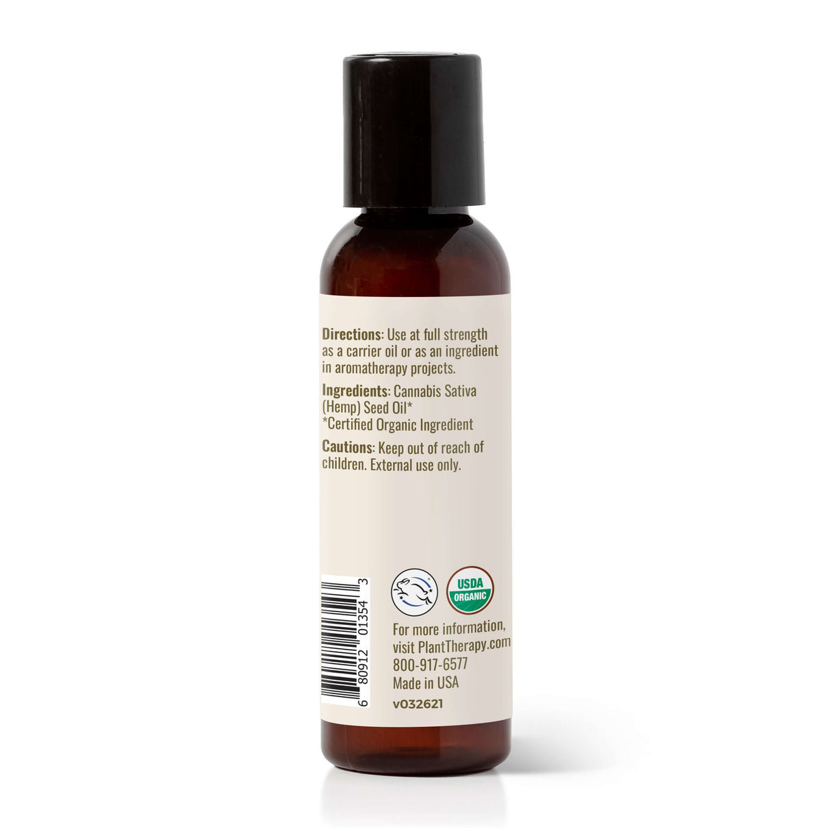 Organic Hemp Seed Carrier Oil from Plant Therapy