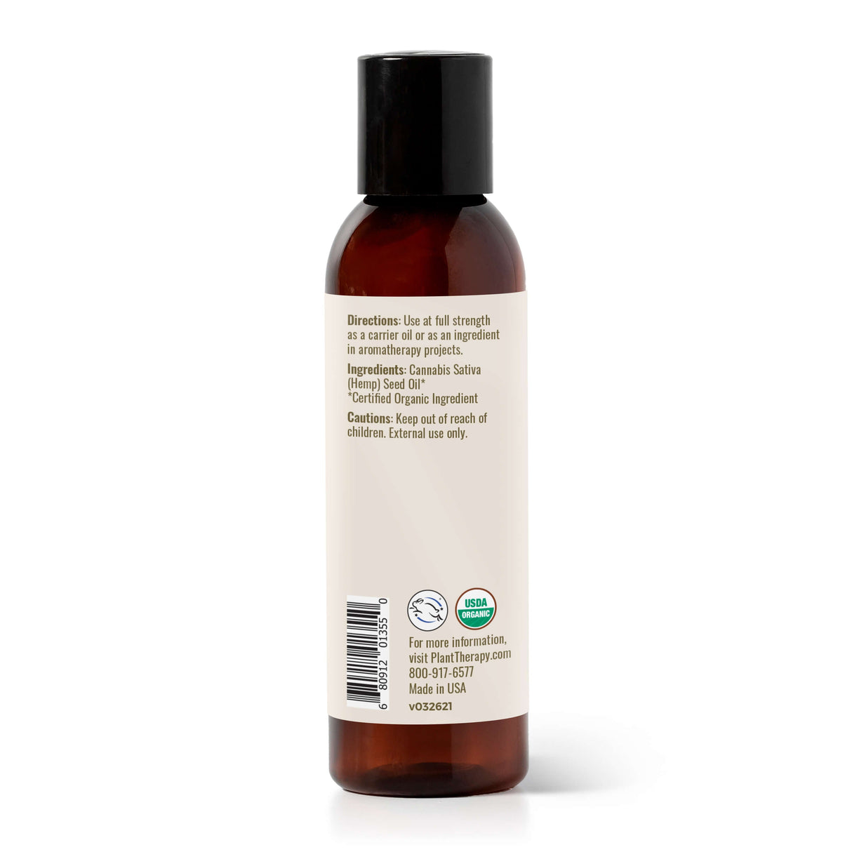 Organic Hemp Seed Carrier Oil from Plant Therapy
