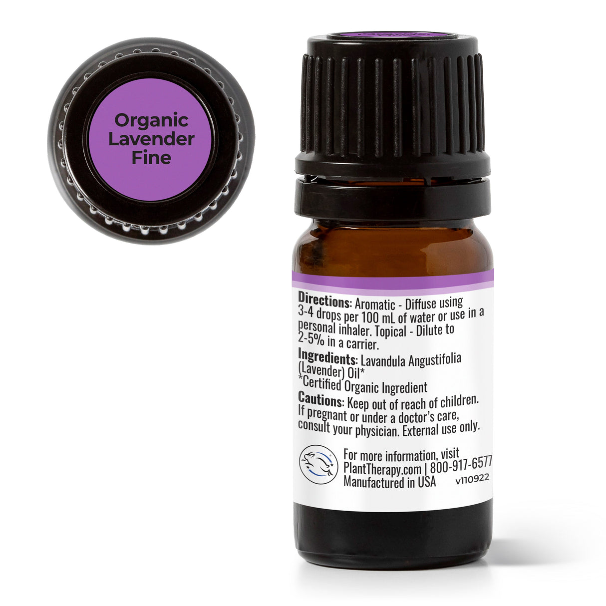 Organic Lavender Fine Essential Oil from Plant Therapy