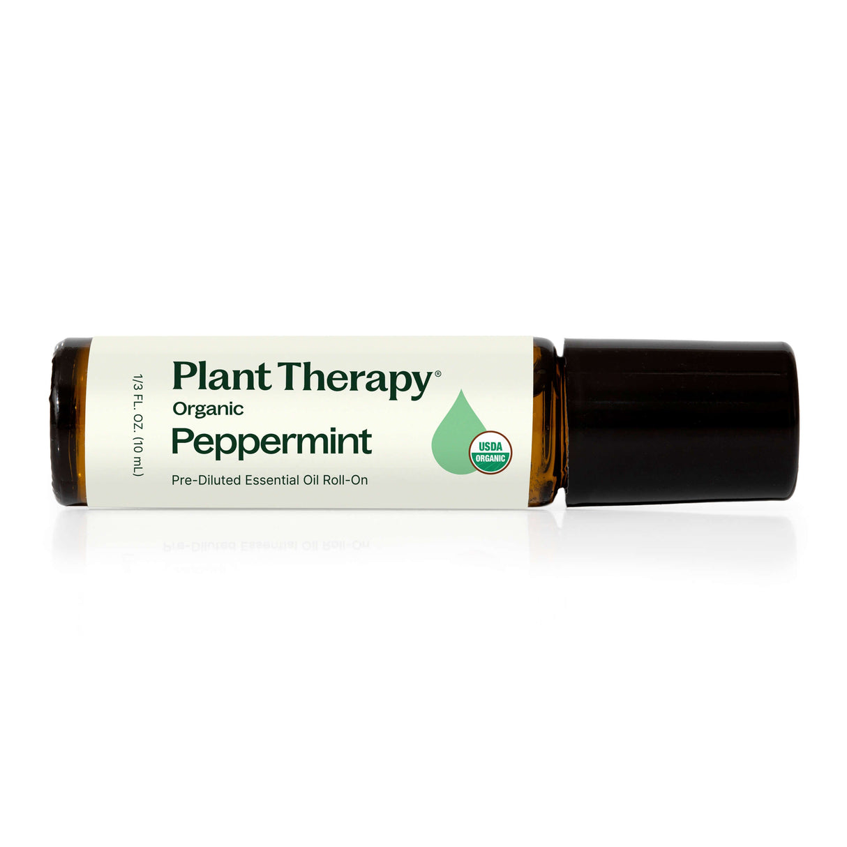 Organic Peppermint Essential Oil Pre-Diluted Roll-On from Plant Therapy