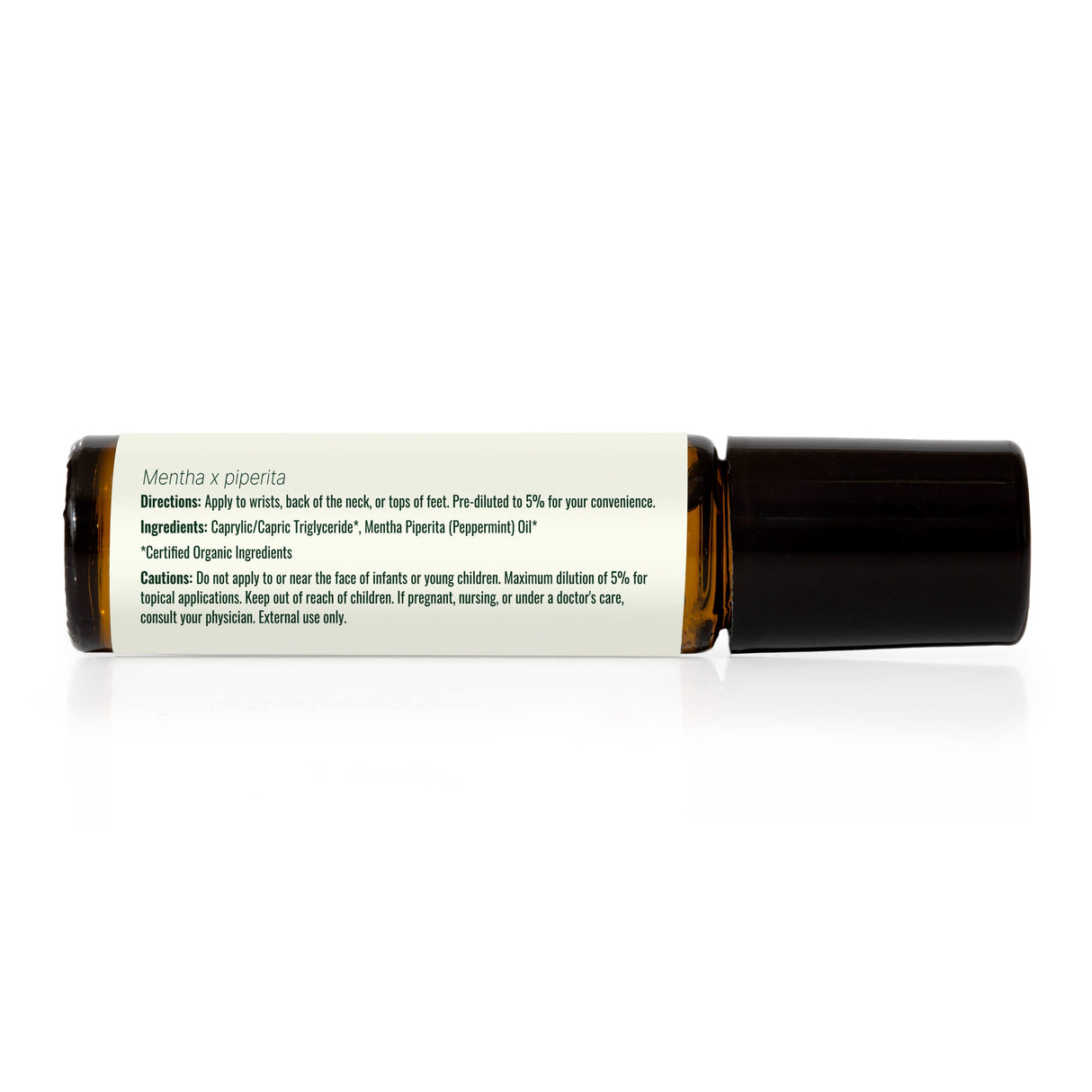 Organic Peppermint Essential Oil Pre-Diluted Roll-On from Plant Therapy